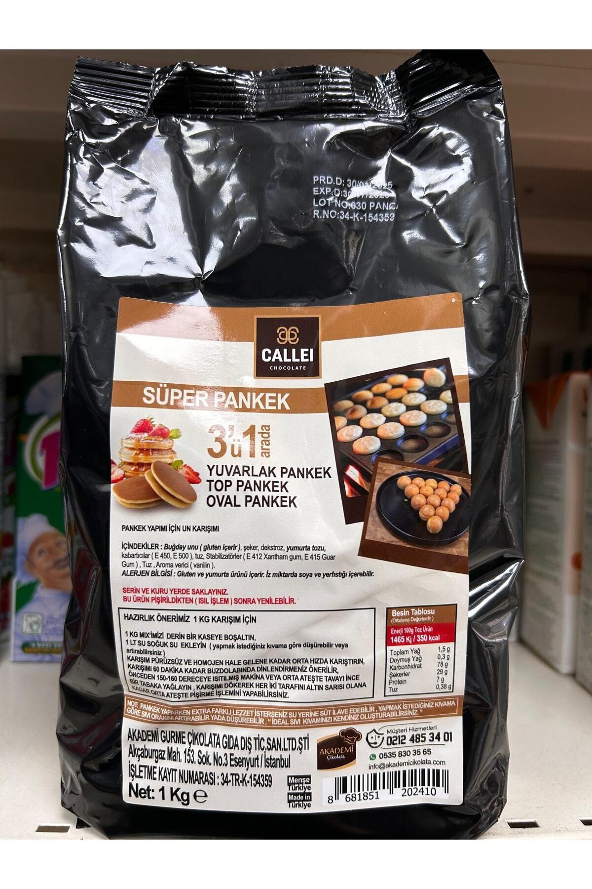 FIDIL PASTACILIK PANKEK TOZ KARIŞIM