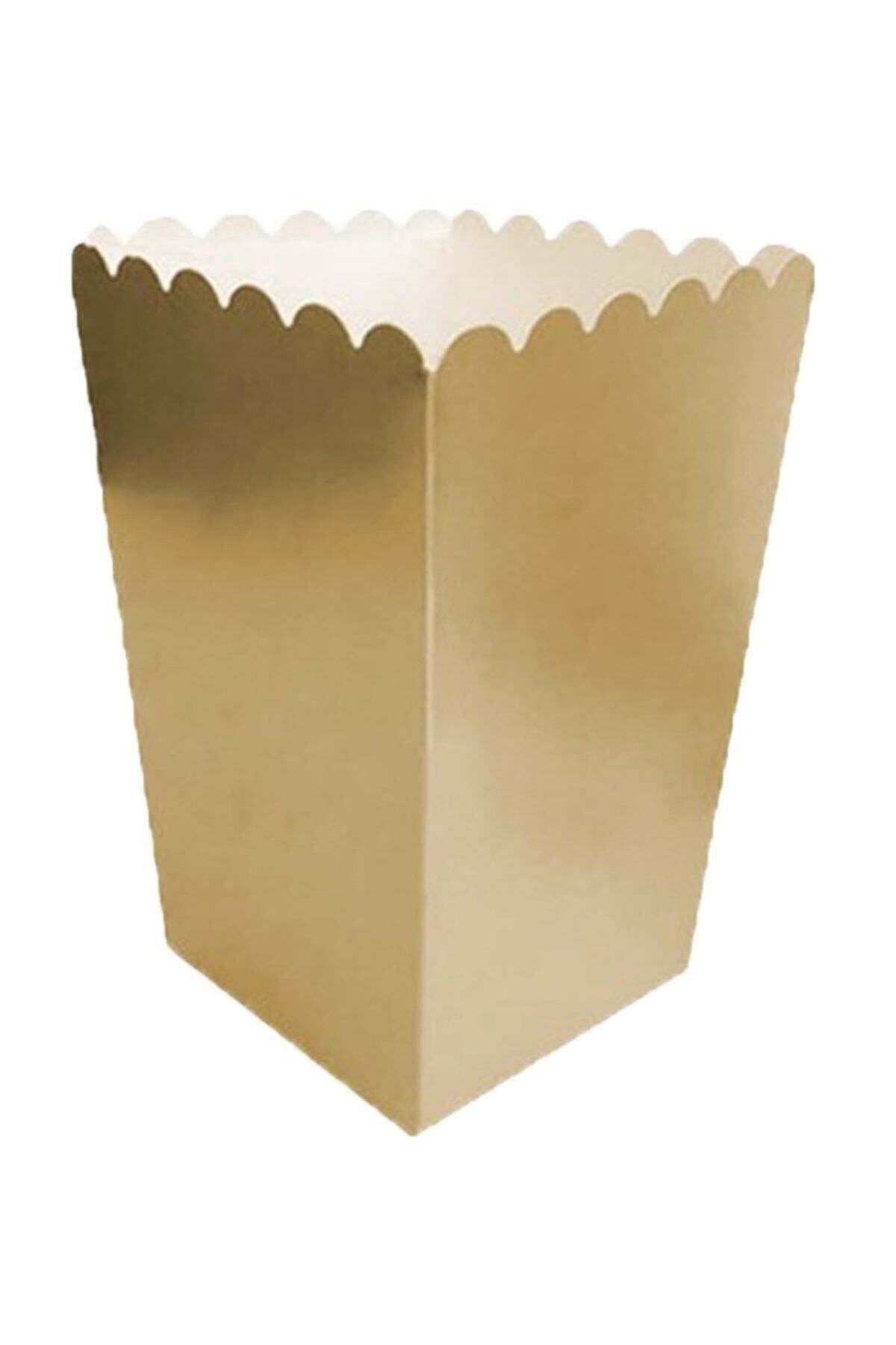 Store Gold Renk Patlamış Mısır Kutusu