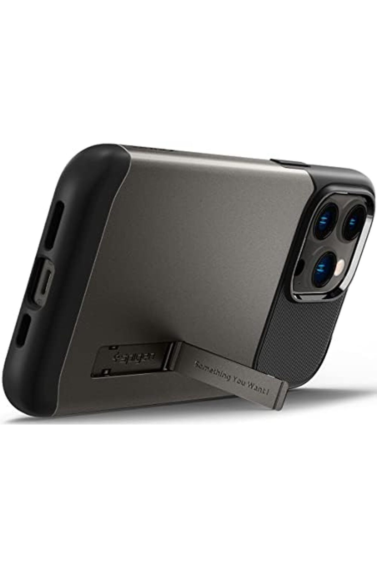 ÇAĞUR Eser iPhone 14 Pro Kılıf Slim Armor Gunmetal - ACS04672 shop 1117038