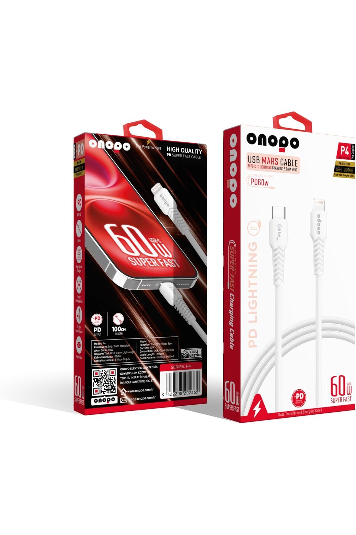 ÇAĞUR Eser İphone Uyumlu Type-C To Lightning Pd 20W Hızlı Şarj ve Data Kablosu 100CM - P4 shop 1117038
