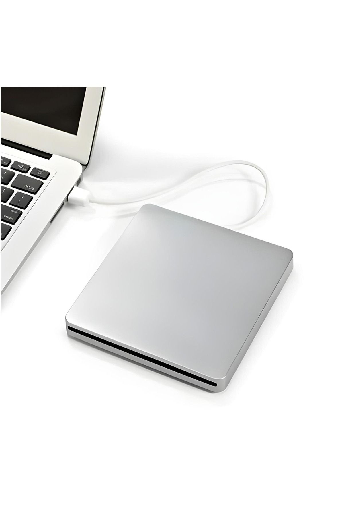 Apple-USB SuperDrive, Compact, Supports CDs & DVDs, USB-A Connector – Silver 4