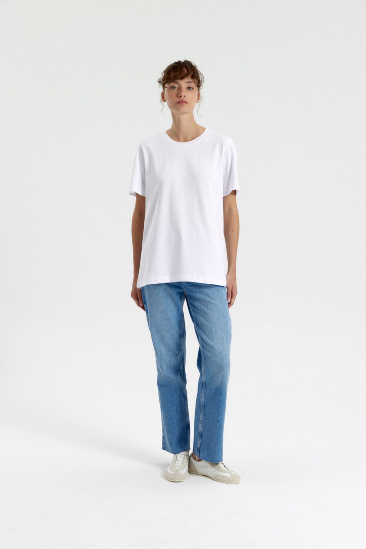 Simple Co. Essential Basic %100 Pamuk T-shirt