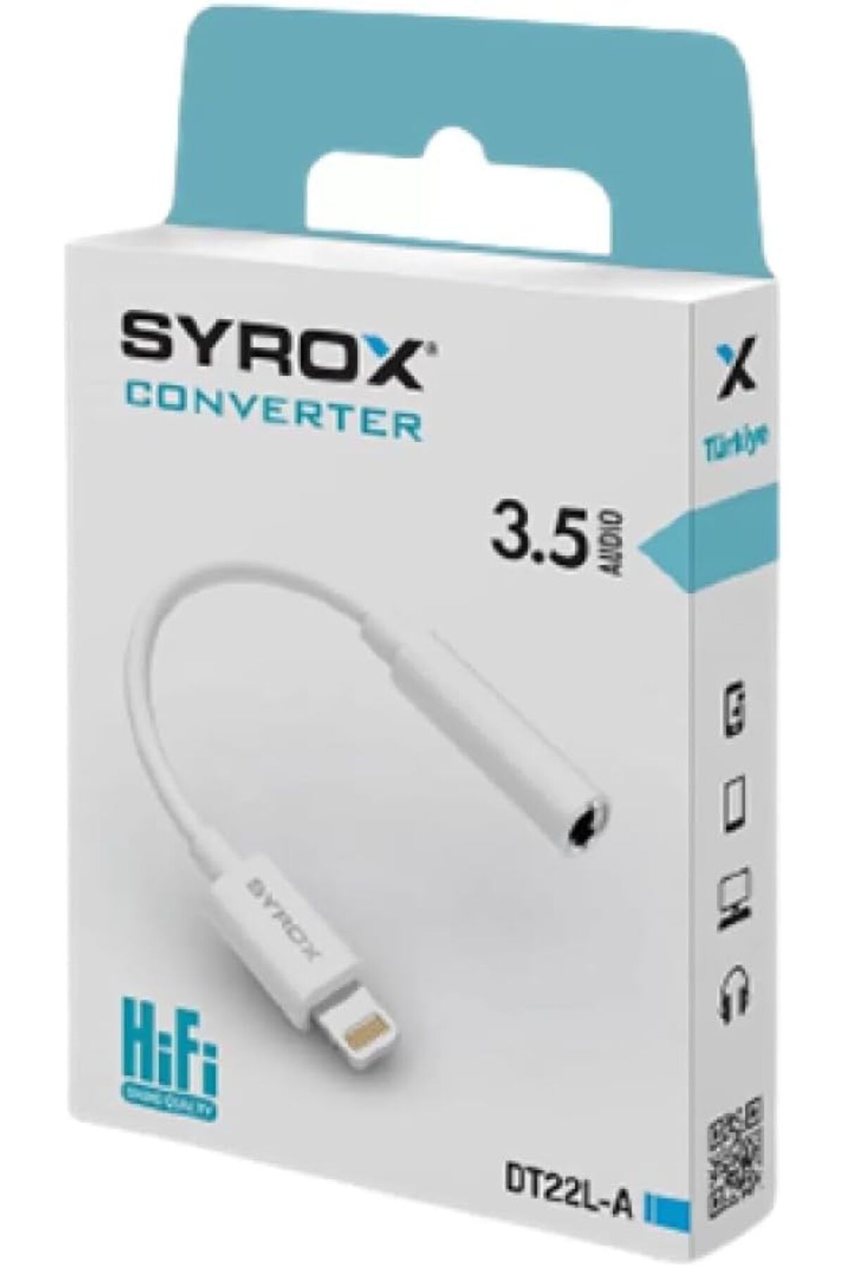 ÇAĞUR Eser İPhone Uyumlu Aux Kulaklık Dönüştürücü, DT22L-A shop 1117038