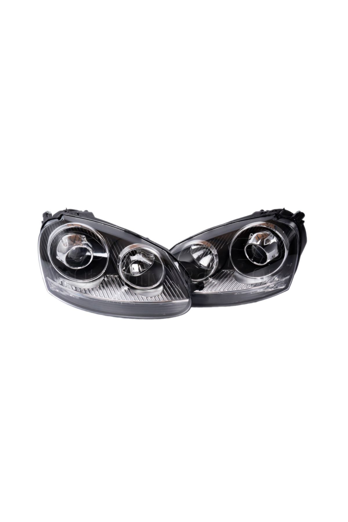 VWAG Far Setı Sol Sag Merceklı Sıyah Krom Tak/Calıstır Vw 1243827