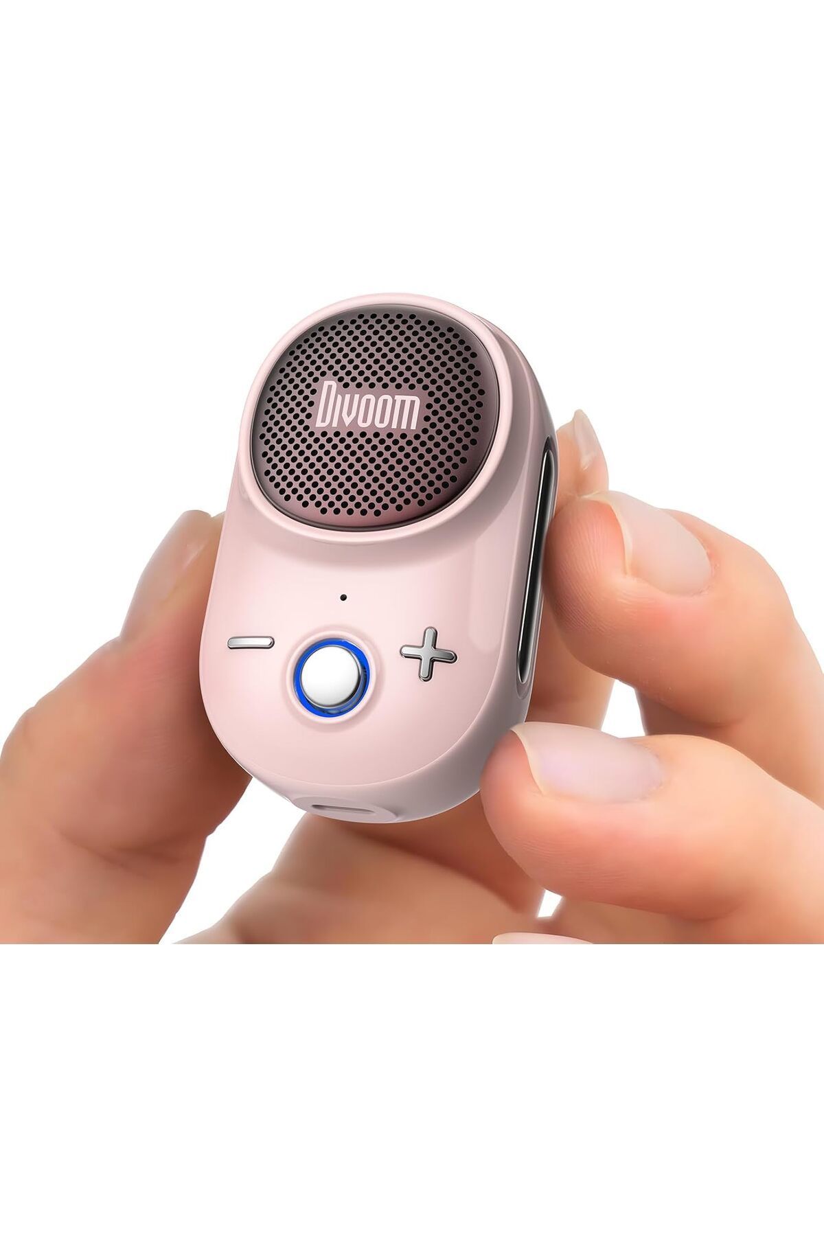 ÇAĞUR Eser Itour-S Taşınabilir Mini Giyilebilir Bluetooth Hoparlör, Büyük Ses ve Punchy Bas, Klipsli