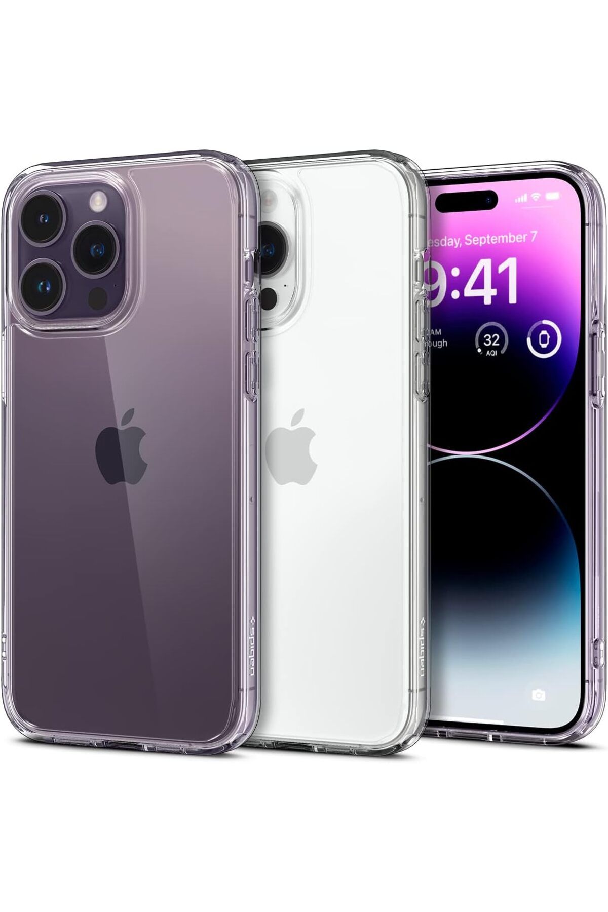 ÇAĞUR Eser iPhone 14 Pro Max Kılıf Ultra Hybrid Crystal Clear - ACS04816 shop 1117038