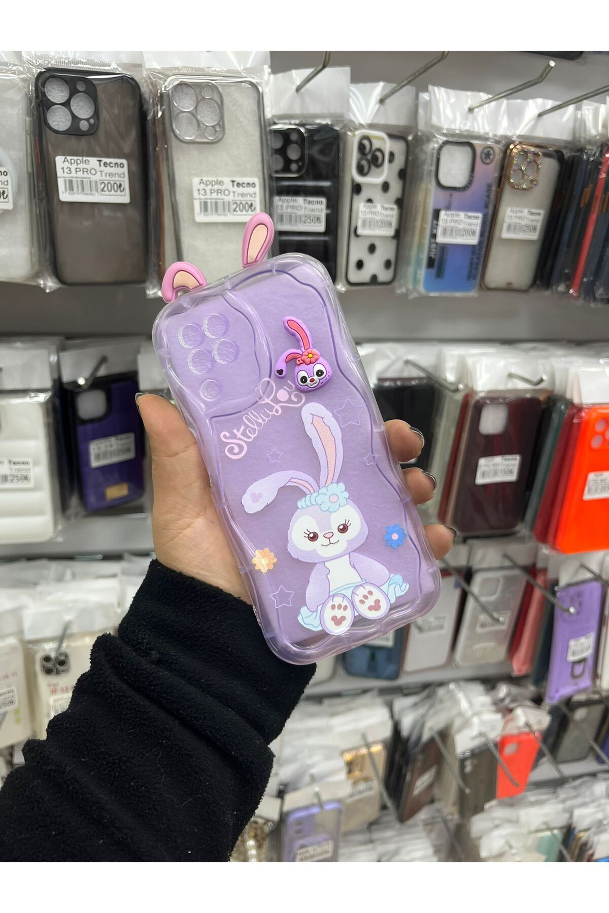 TECNOTREND Galaxy A22/M32/M22 Uyumlu 3D Desenli Kromi Silikon Kılıf