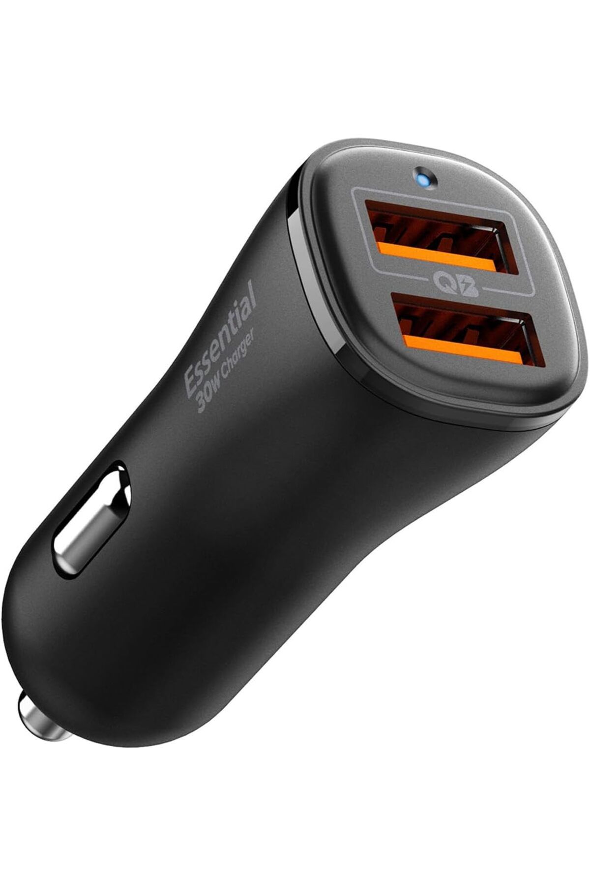 ÇAĞUR Eser 30W USB-A 2 Port Araç içi Hızlı Şarj Aleti 18W + 12W Akım Korumalı Güç Adaptörü iPho