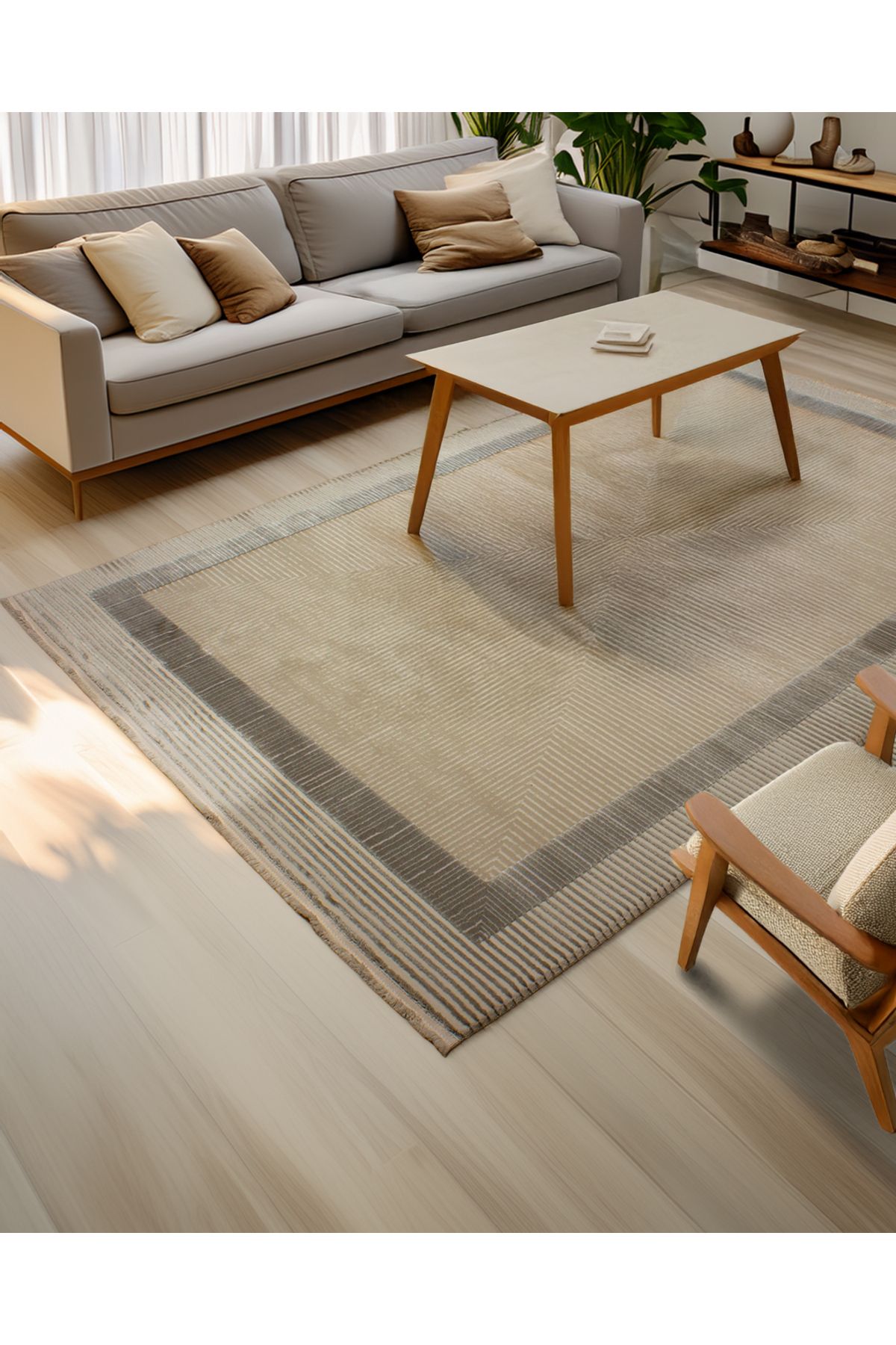 akbel halı & yatak exclusive home design AKBEL 4404 GRİ HALI