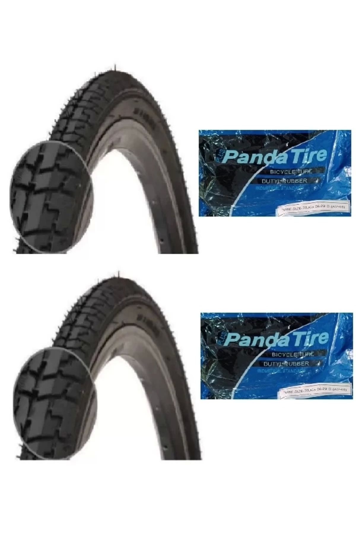 RFL 28 Jant 700x38c (40-622) Uyumlu Bisiklet Dış Lastiği D2727 X 2 Adet + Plus Panda İç Lastik Seti