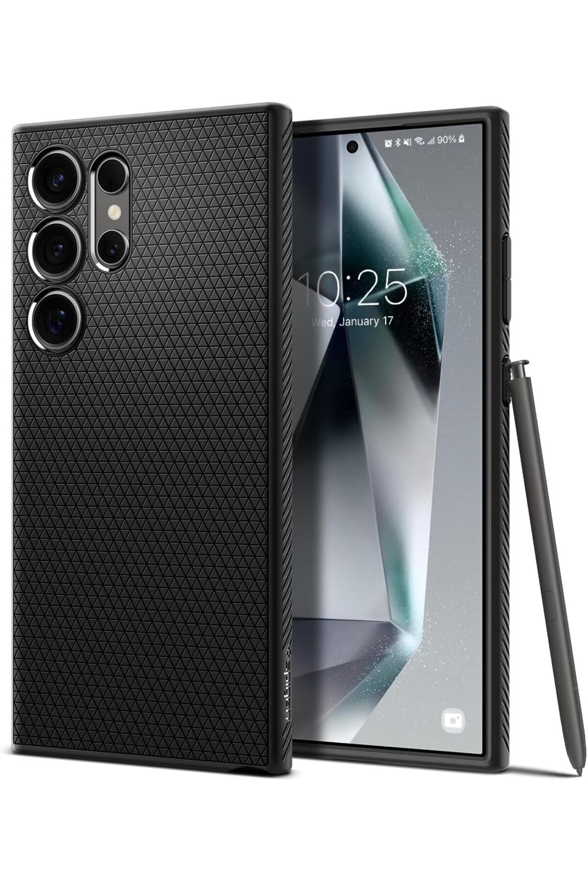 STOREMAX EMN Galaxy S24 Ultra Kılıf Liquid Air Matte Black - ACS07287 Cİ ST5 1133631