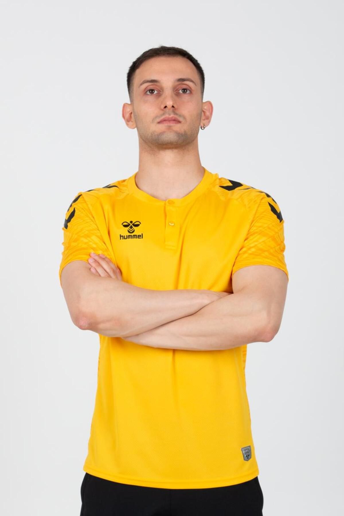 hummel Line Kamp Tişört Sarı