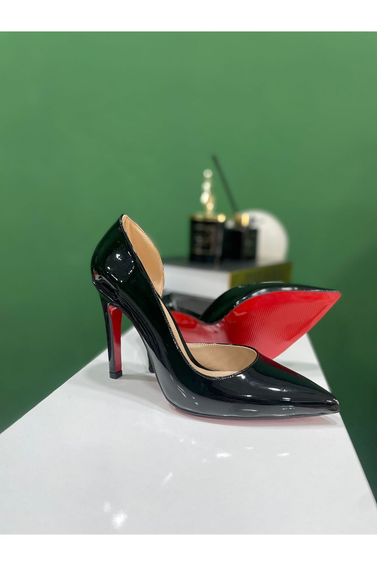 ASAL ayakkabıcılık Kırmızı taban yüksek topuk stiletto
