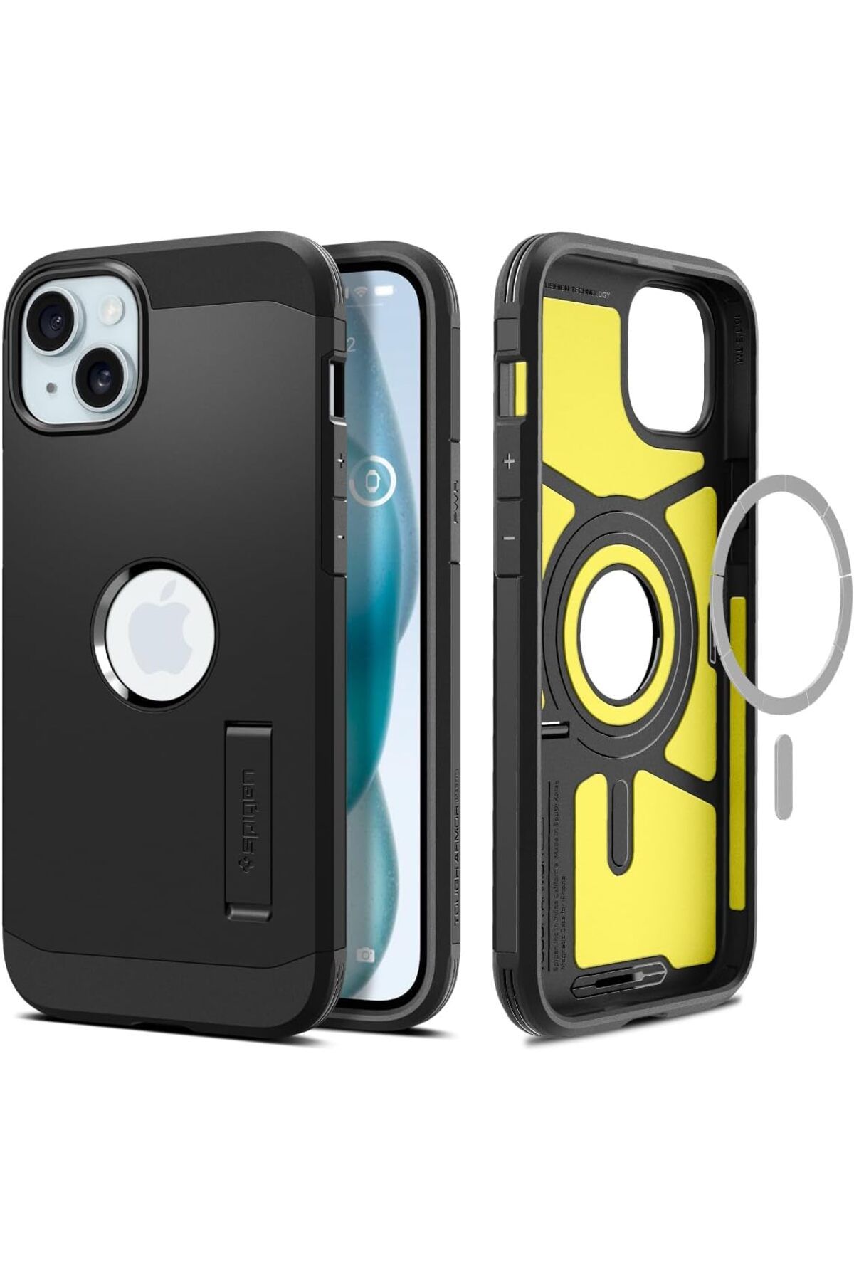 STOREMAX EMN iPhone 15 Kılıf Tough Armor MagFit MagSafe özellikli Black - ACS06811 Cİ ST5 1133631