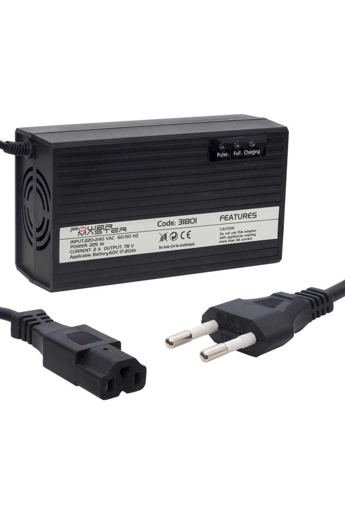 STOREMAX 60 VOLT - 20 AMPER ELEKTRİKLİ BİSİKLET ŞARJ CİHAZI (5047)
