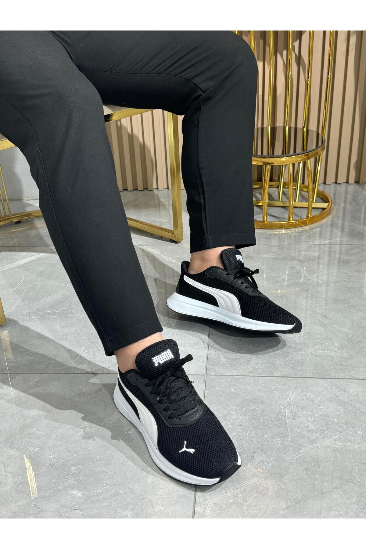 DERİ KABUSU YENİ SEZON TREND SPOR AYAKKABI 8955