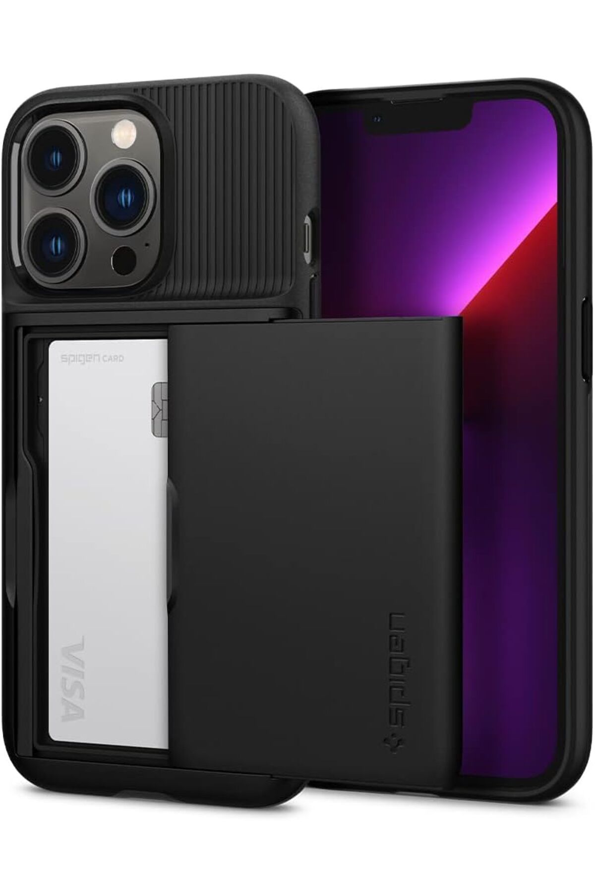 ÇAĞUR Eser iPhone 13 Pro Kılıf Slim Armor CS Black - ACS03274 shop 1117038