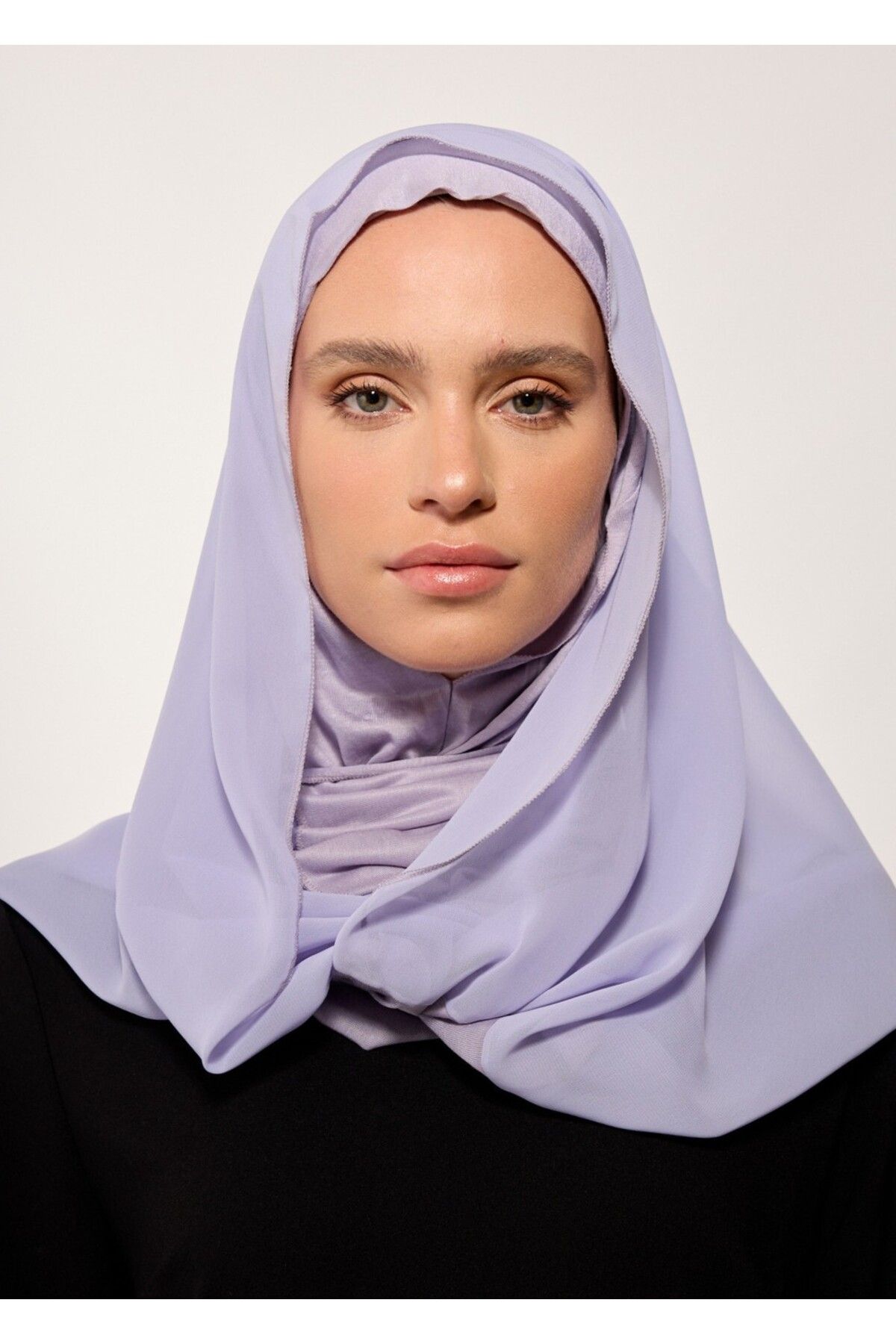 HOUSE OF MODEST -ŞİFONLU ŞAL-GRİ