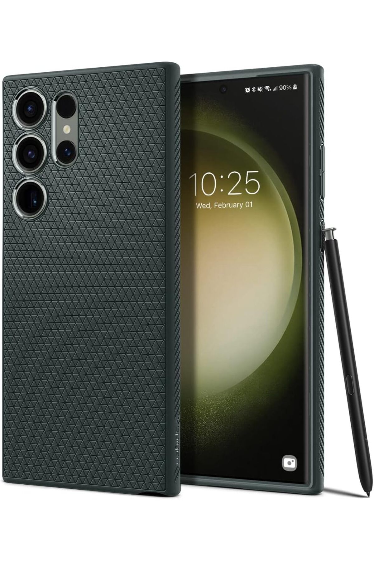 ÇAĞUR Eser Galaxy S23 Ultra Uyumlu Kılıf Liquid Air Abyss Green - ACS05615 shop 1117038