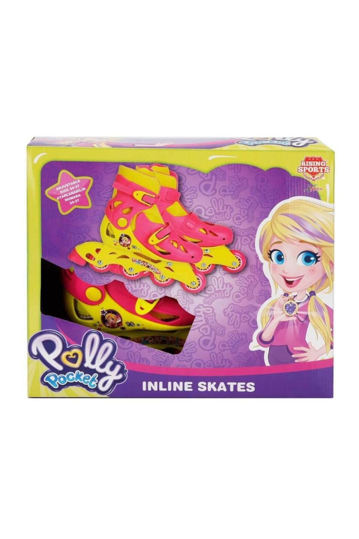 Skygo 02466 Polly Pocket Inline 4 Teker Paten 34-37