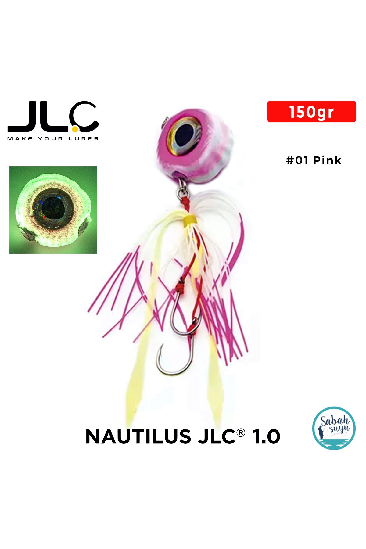 JLC Nautilus 1.0 Tai Rubber Set 150gr #01 Pink