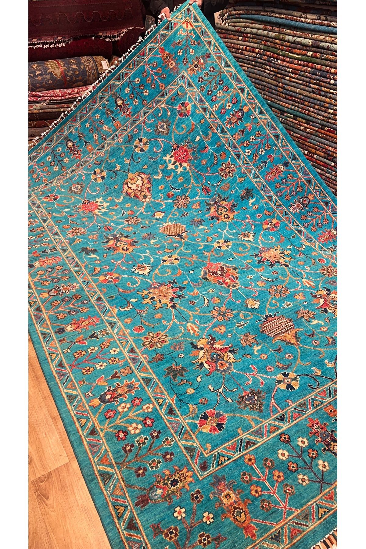 Turkmen Rug El dokuma Afgan halısı