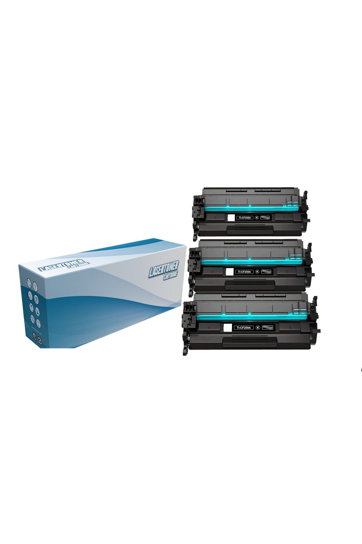 HP LaserJet Pro M305dn Muadil Toneri Chipli 2 Li Paket 9Bin Baskı