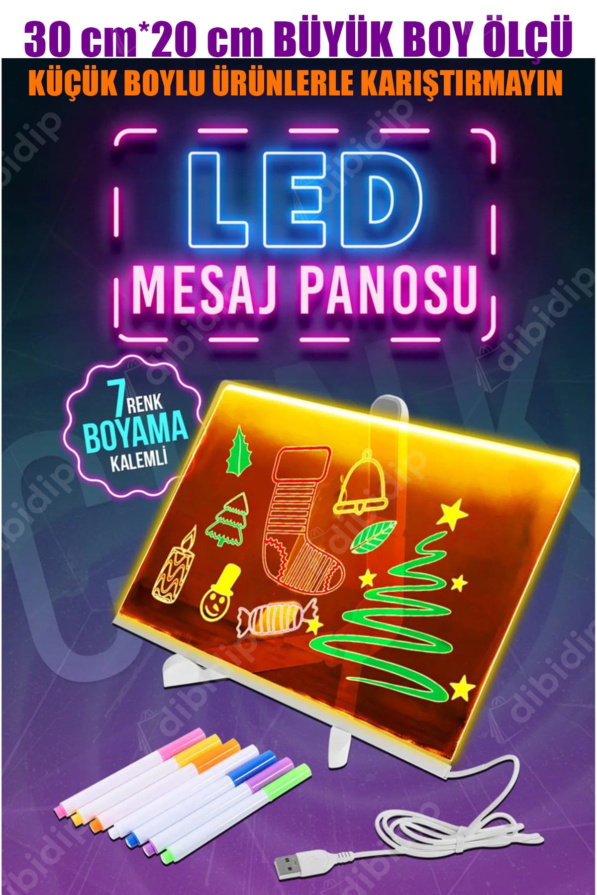 CMT 🎨LED IŞIKLI ÇİZİM TABLETİ