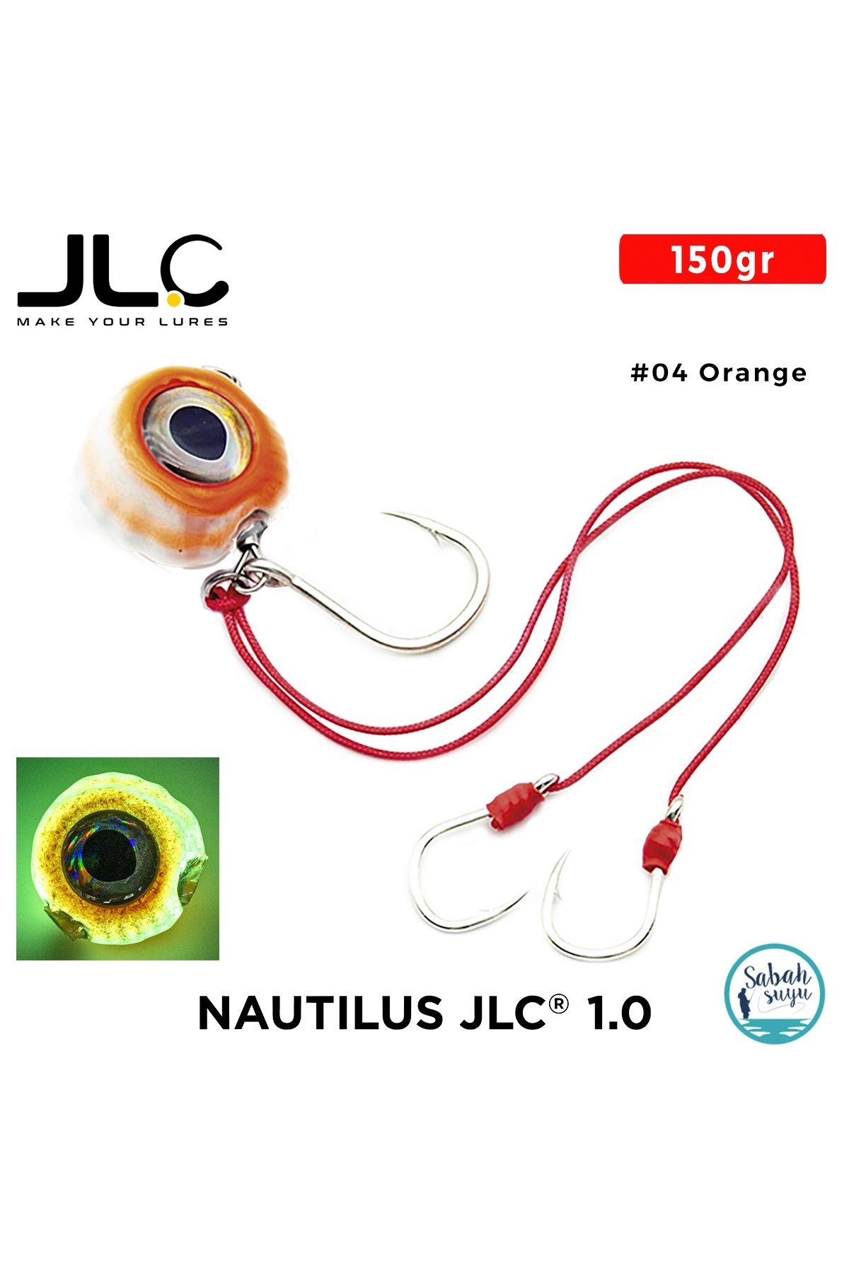 JLC Nautilus 1.0 Live Kabura Set 150gr #04 Orange
