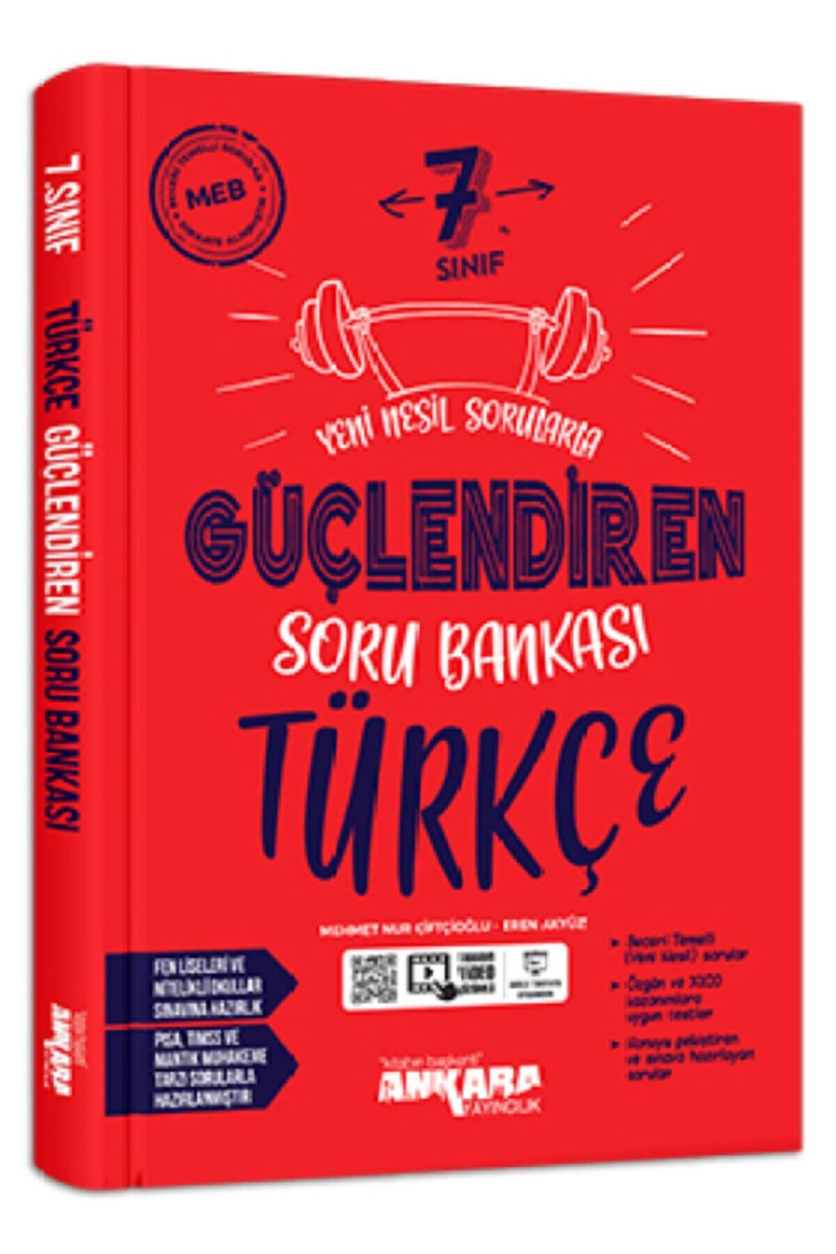 Ankara Yayıncılık 7. Sınıf Türkçe Güçlendiren Soru Bankası