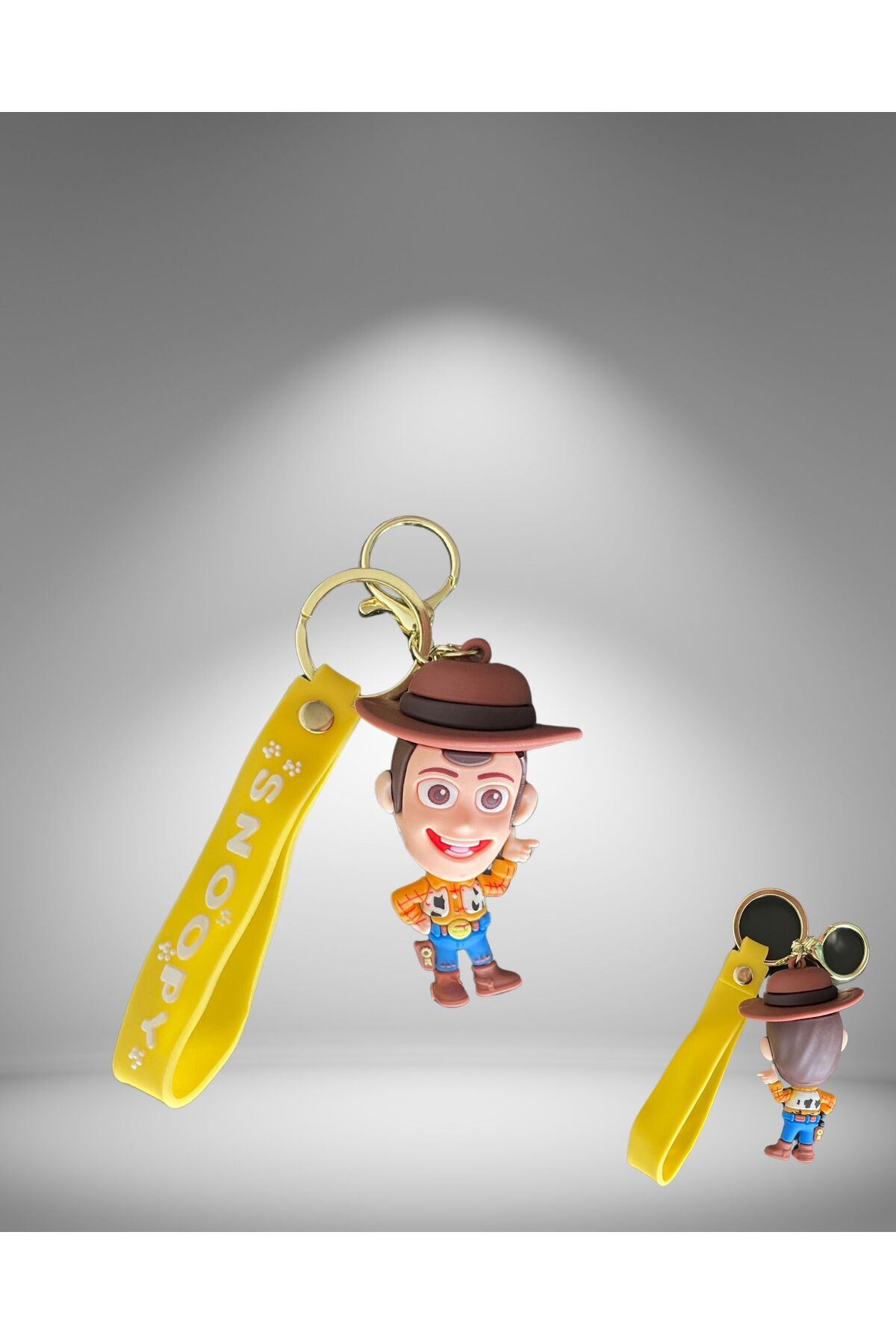 UMA Kids 3D Silikon Anahtarlık & Çanta Aksesuarı - Renli ve Eğlenceli