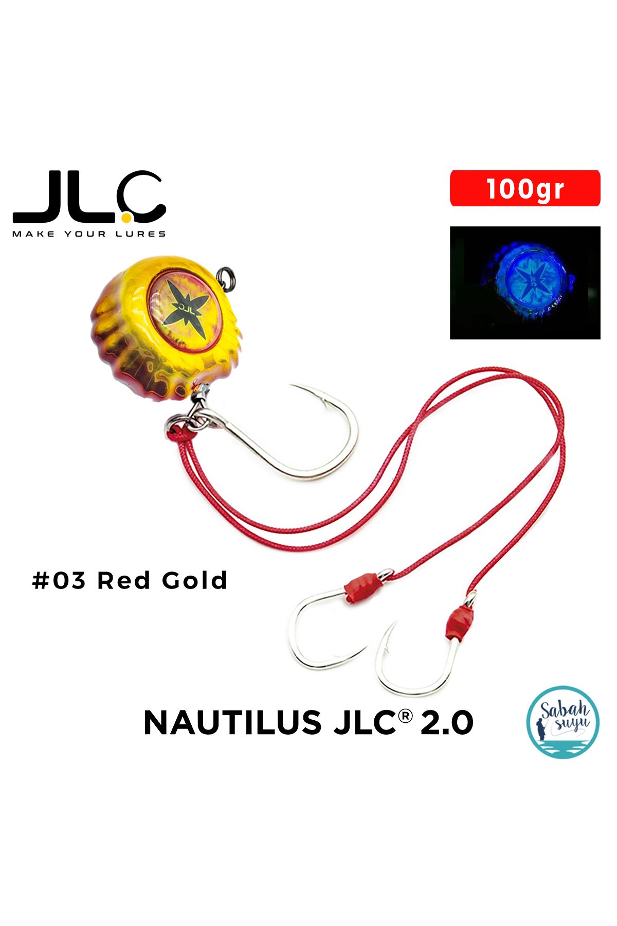 JLC Nautilus 2.0 Live Kabura Set 100gr #03 Red Gold