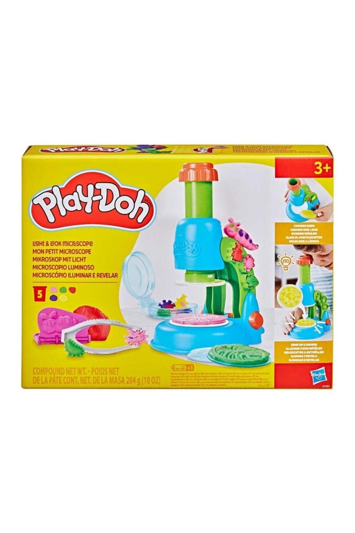 Skygo G0494 Play-Doh Işıklı Mikroskop Oyun Seti +3 yaş