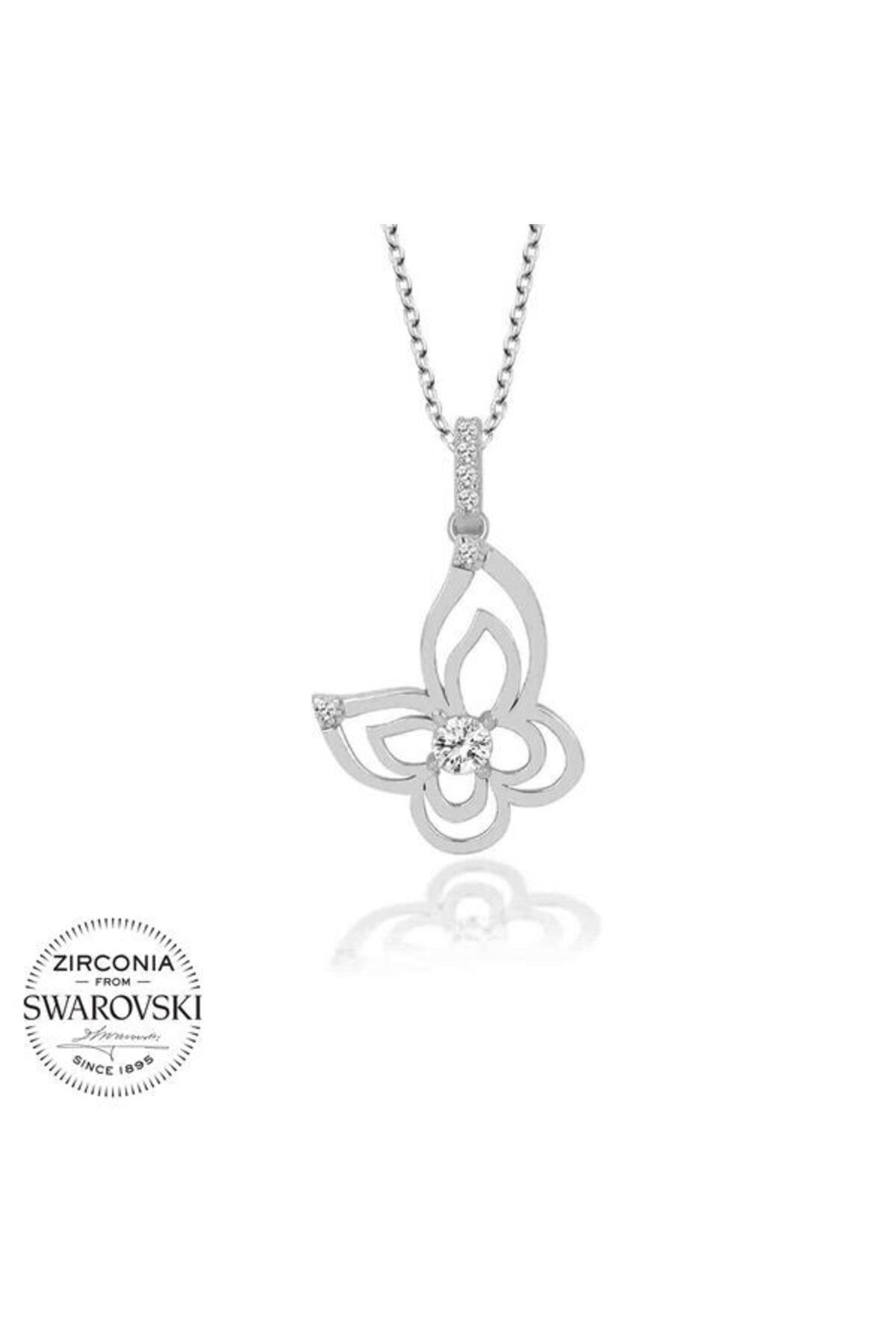 shop Kelebek 925 Ayar Gümüş Kolye