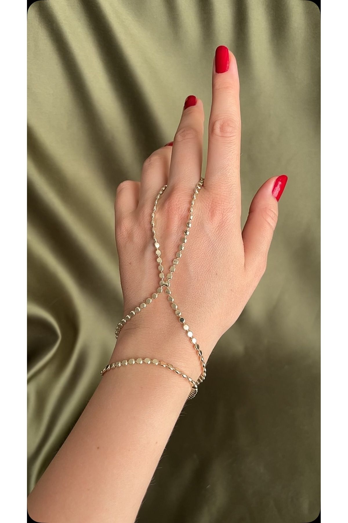 FASHİON JEWELRY Gold ezme dorika Şahmeran