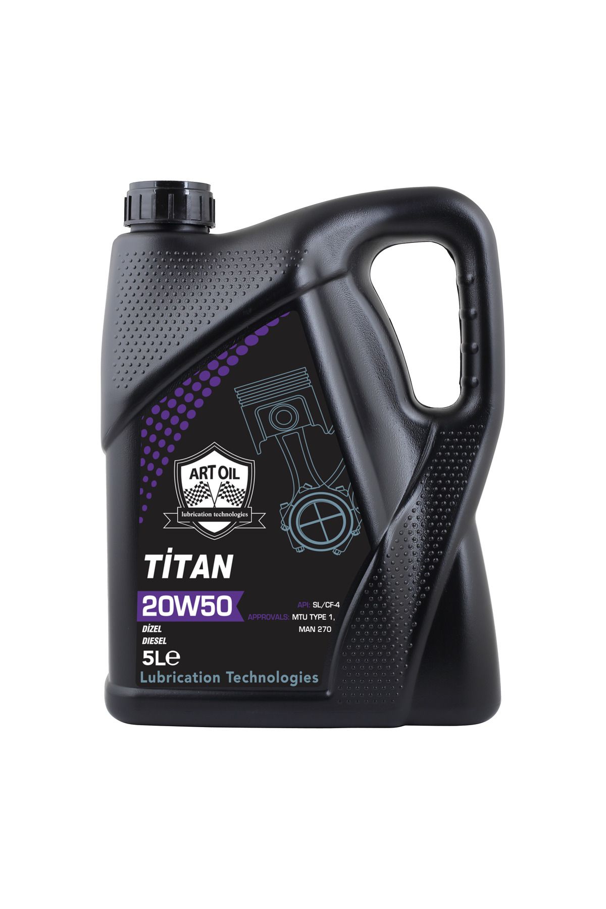 artoil TITAN 20W-50 MOTOR YAĞI 5 LİTRE (2025 ÜRETİM)