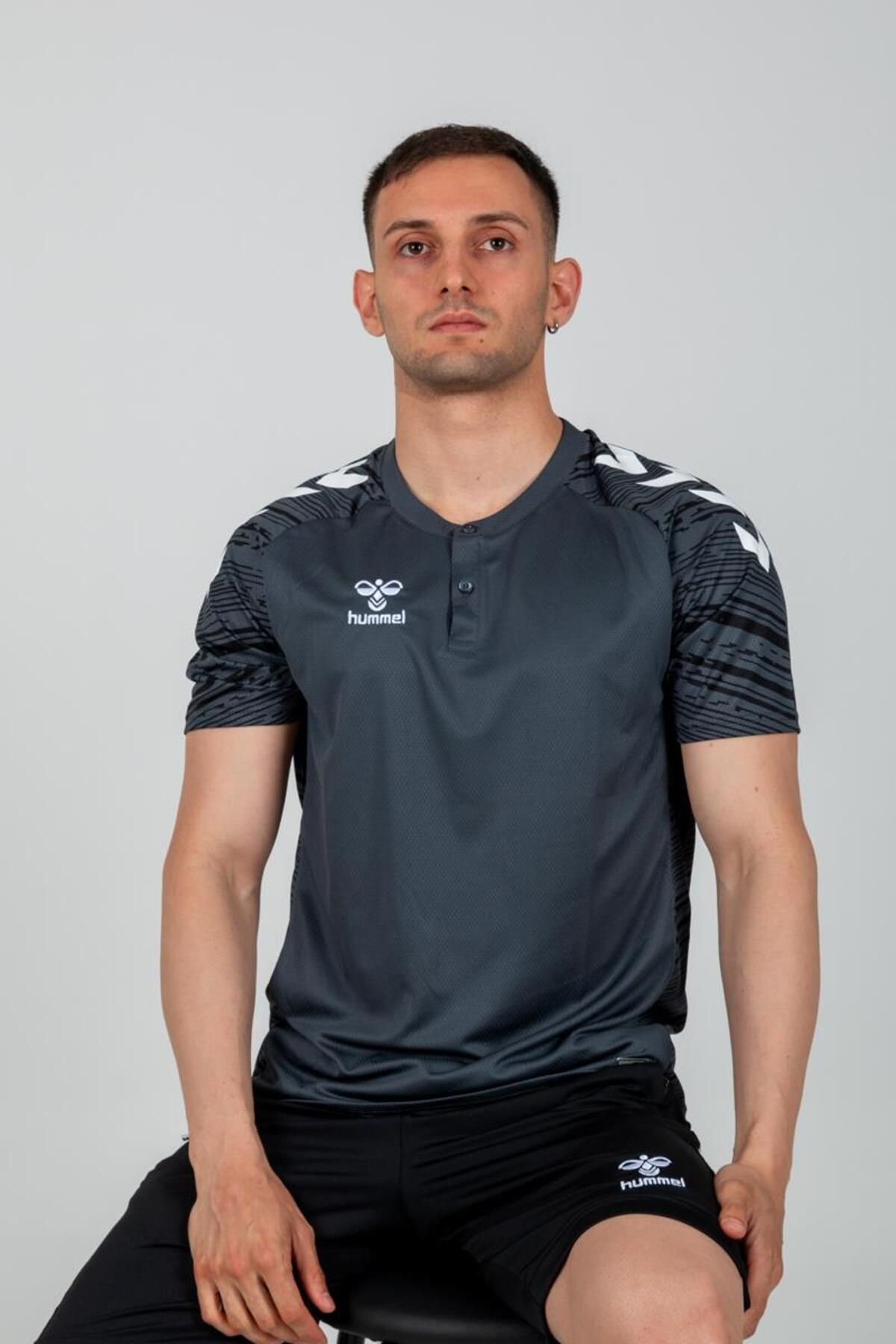 hummel Line Kamp Tişört Antrasit