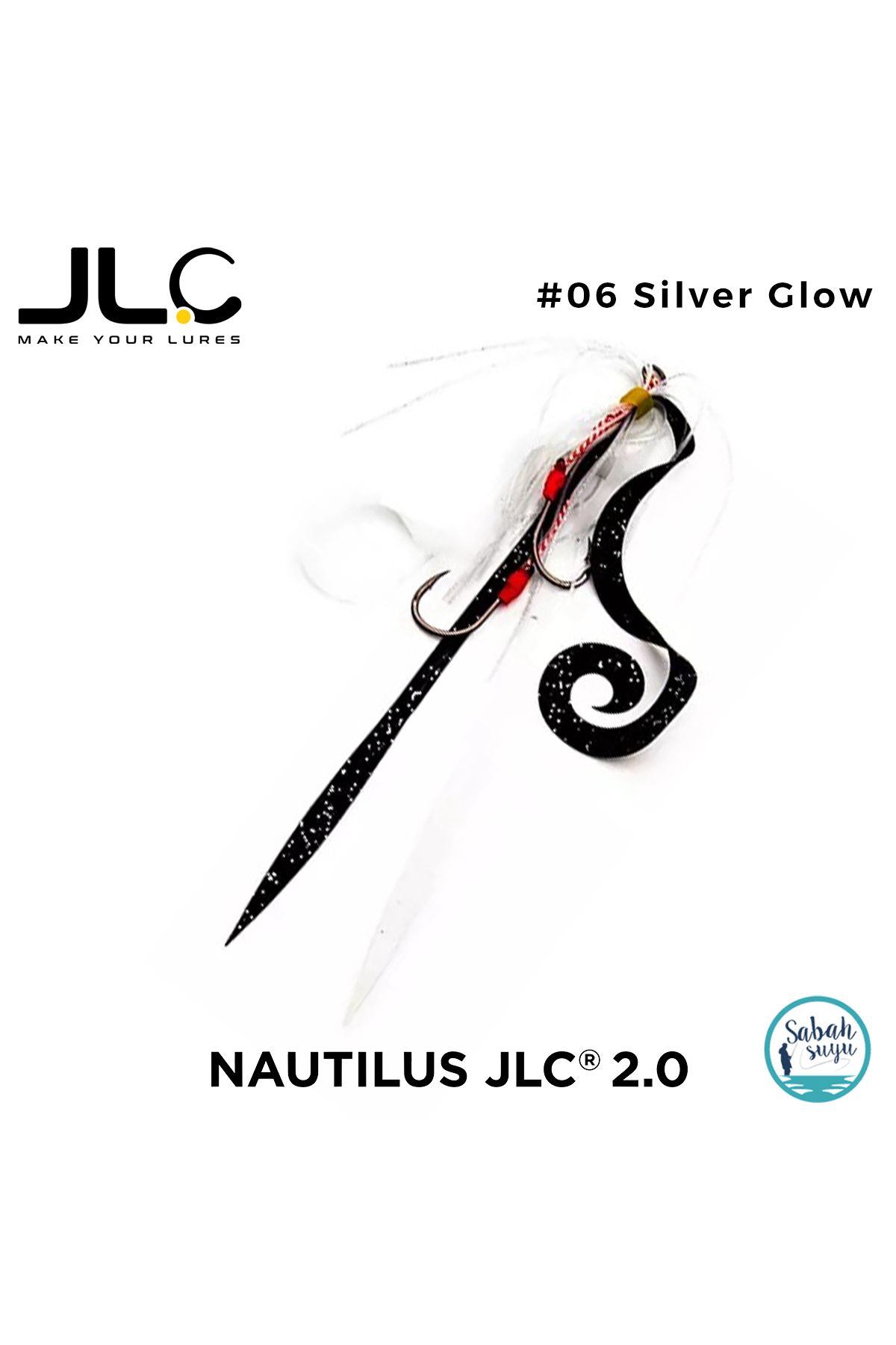 JLC Nautilus 2.0 Tai Rubber İğneli Etek (#9 BKK) #06 Silver Glow