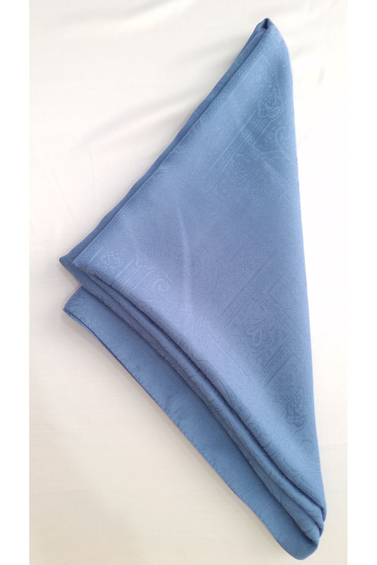 Lavena scarfs Etnik Monogram Safir Şal - Mavi