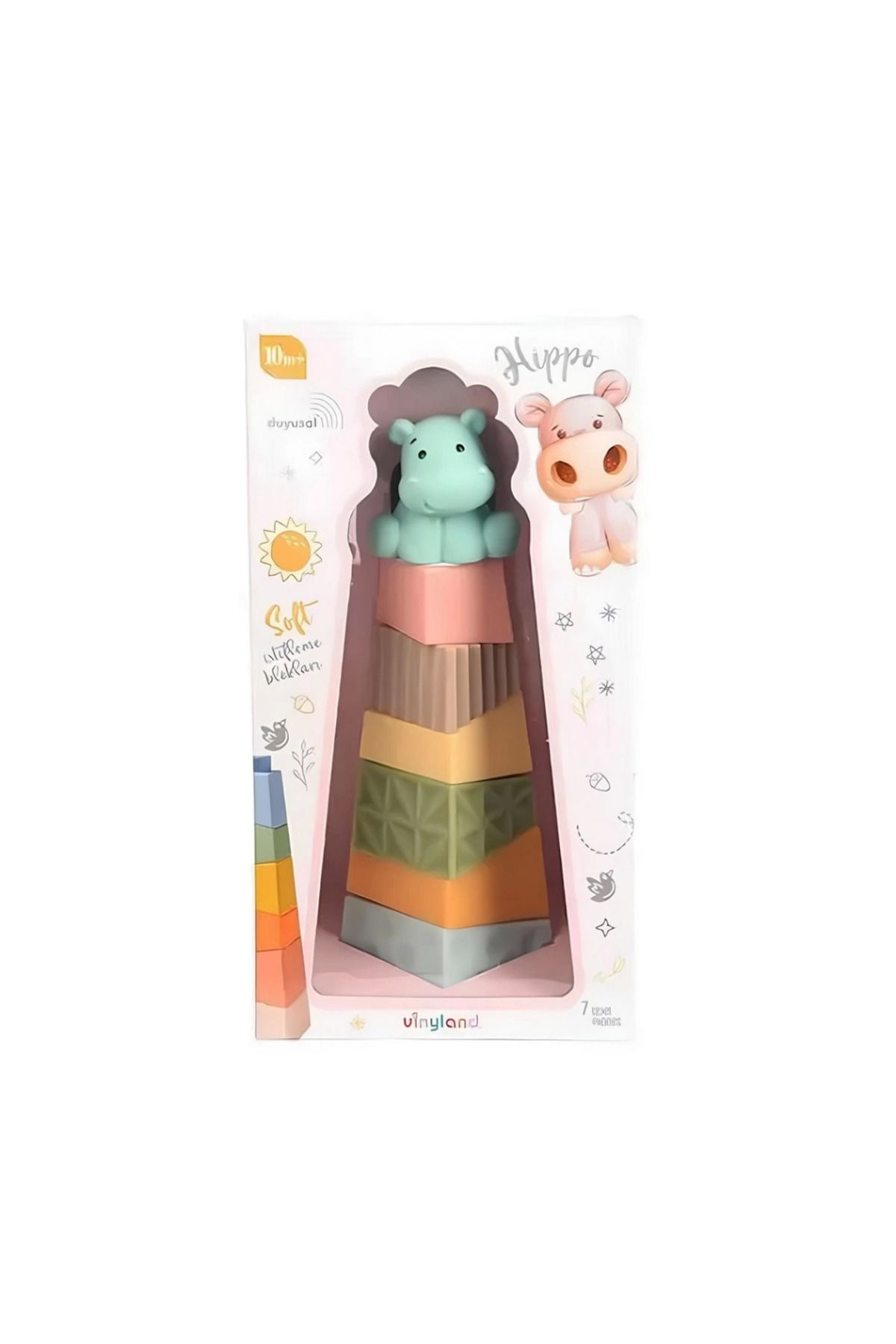 Skygo Soft İstifleme Piramit Koala 8'li Set