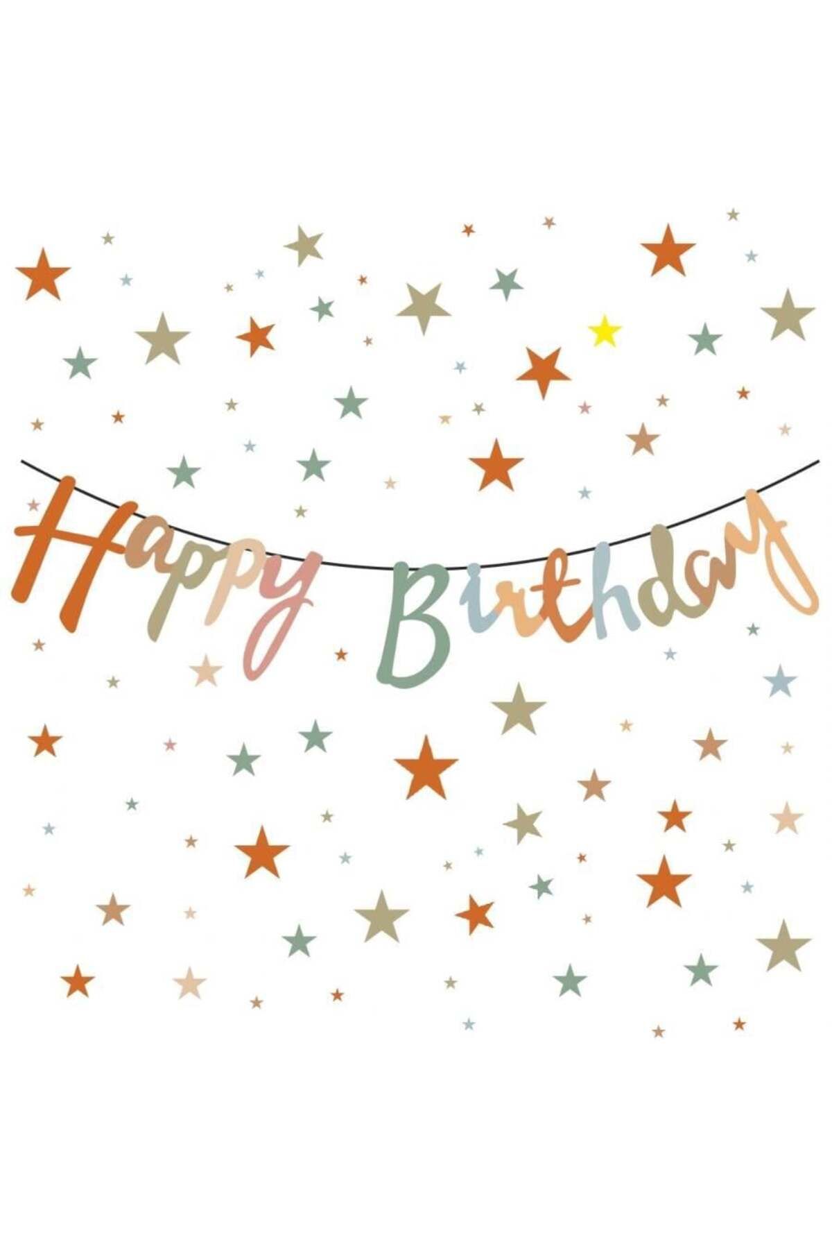 DODOMAR Kaligrafik El yazısı Happy Birthday RETRO El yazıs