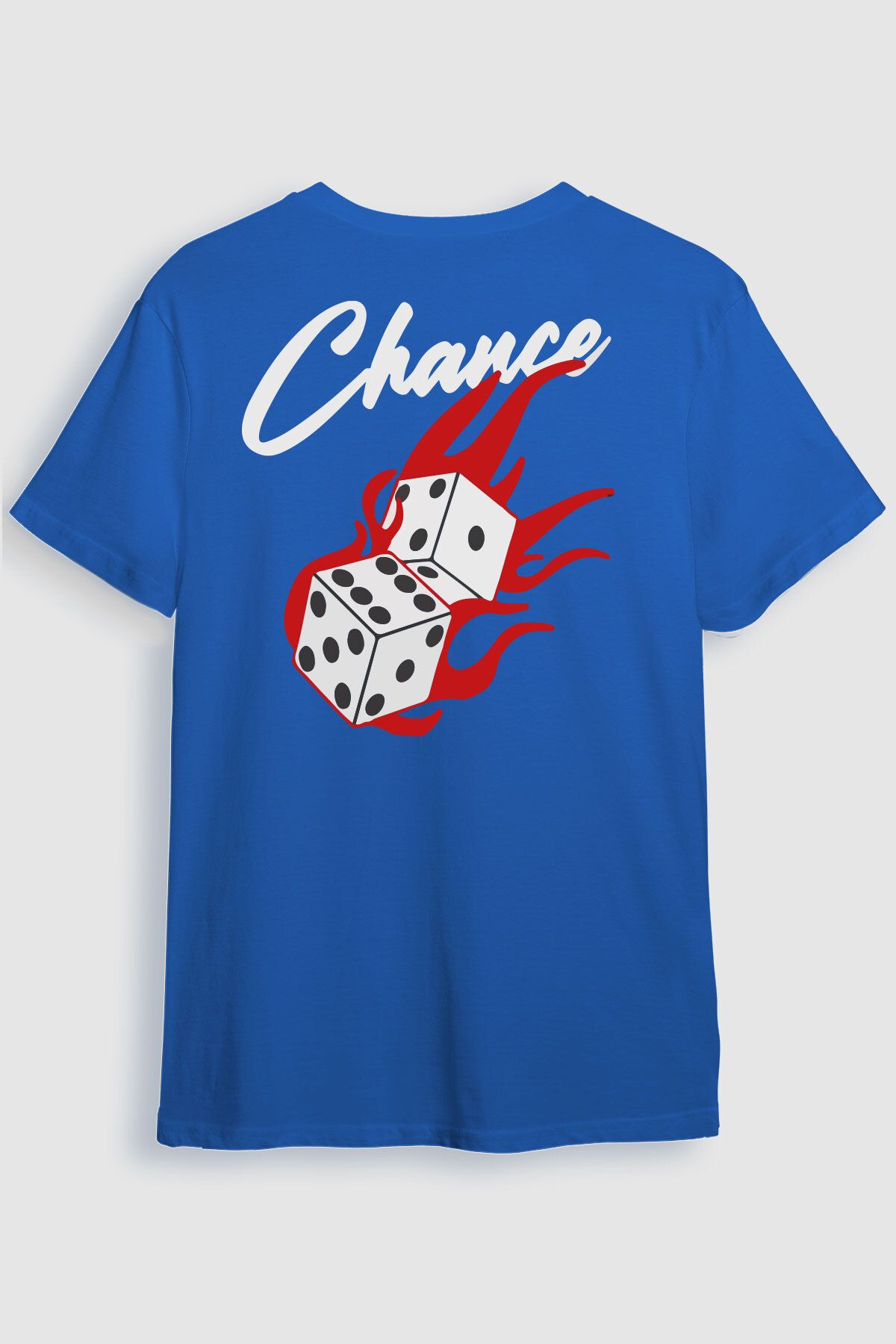 beloved.co chance (şans) zar görselli baskılı t-shirt