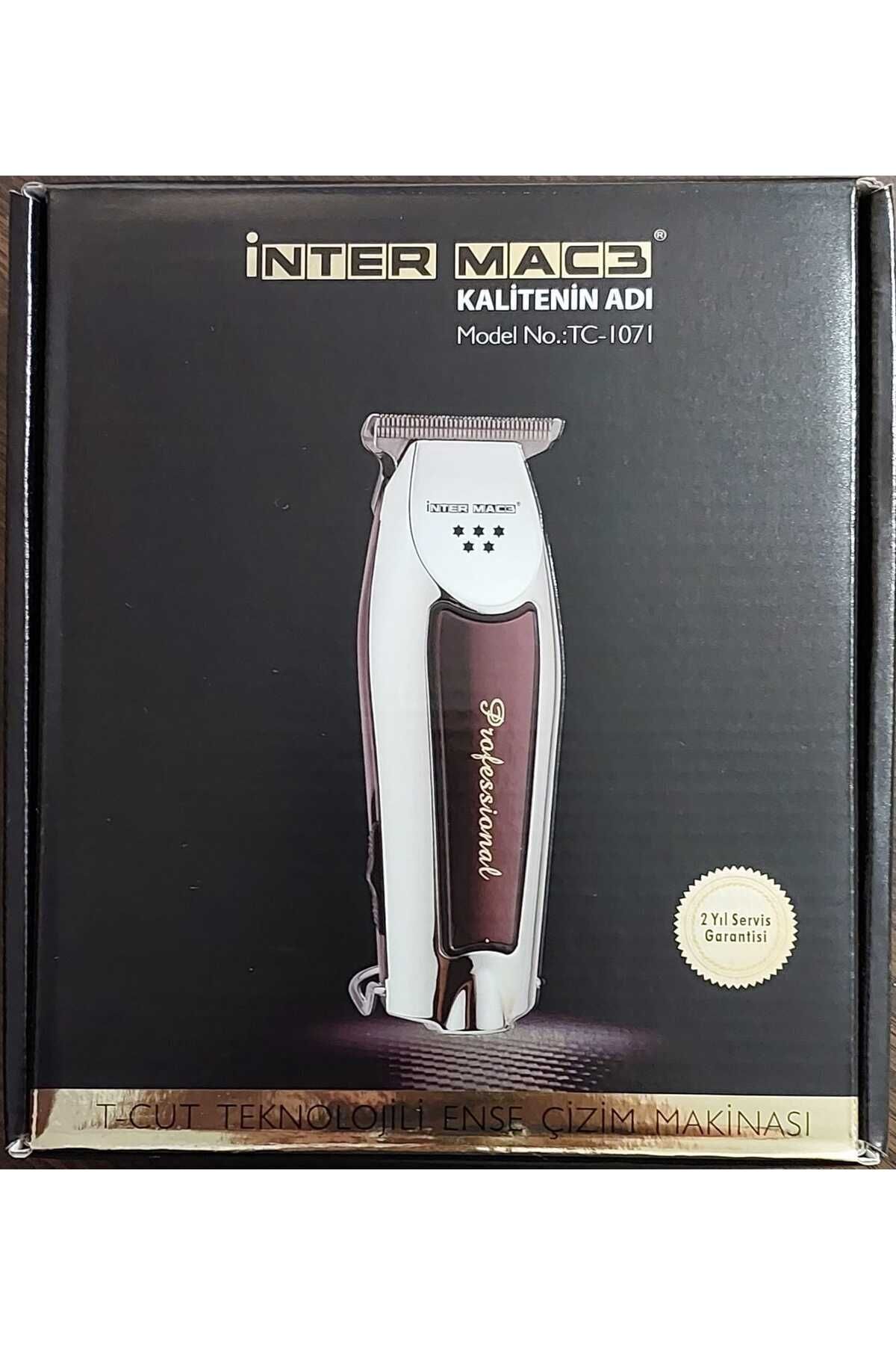 teknotrust Yok Inter MAC3 Tıraş Makinesi TC-1071 Profesyonel Saç Sakal Kesim 1 Yıl Beyaz 220 - 240 V 3 Saat ve