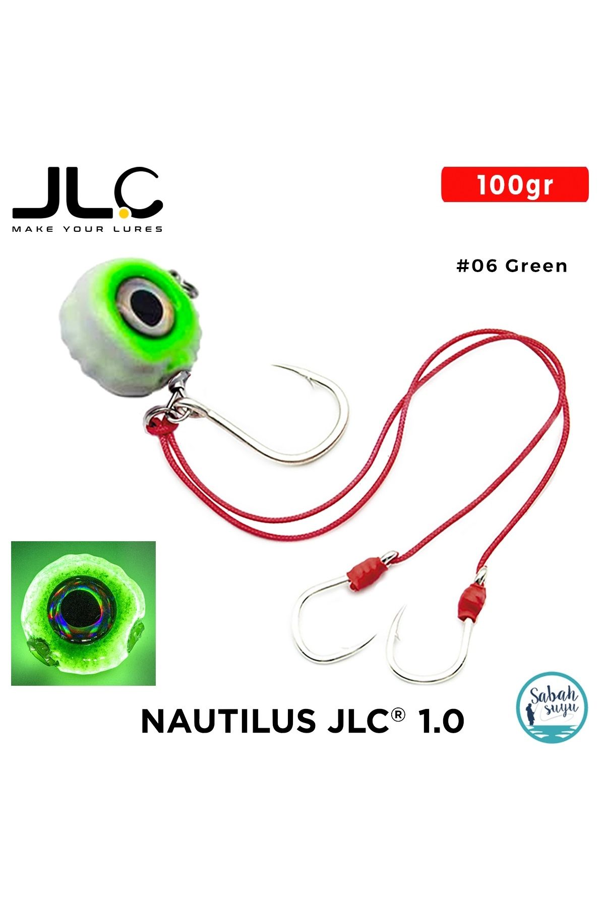 JLC Nautilus 1.0 Live Kabura Set 100gr #06 Green