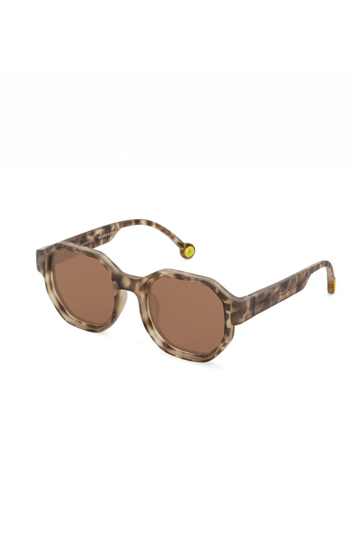 OLIVIO CO OLIVIO&CO Creative Güneş Gözlüğü Tortoiseshell Yetişkin