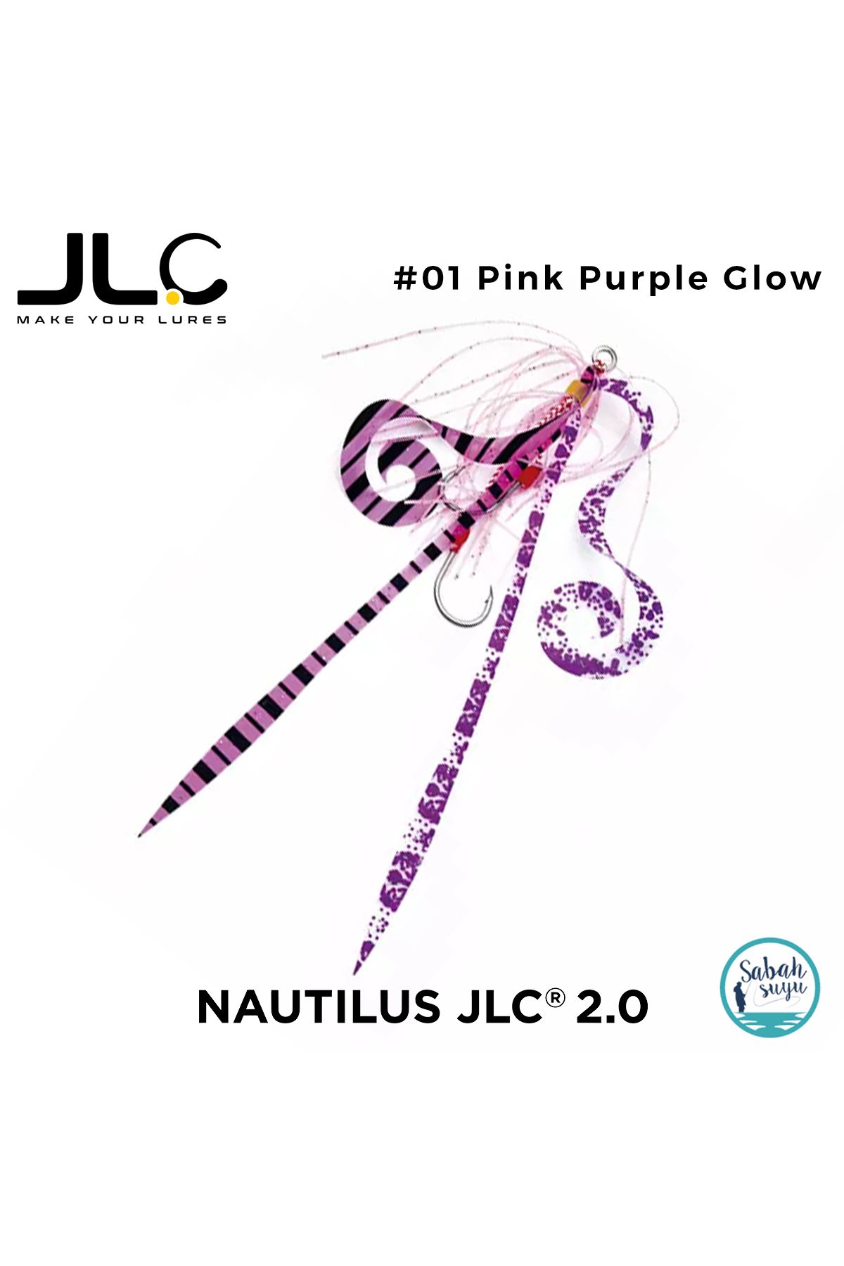 JLC Nautilus 2.0 Tai Rubber İğneli Etek (#9 BKK) #01 Pink Purple Glow