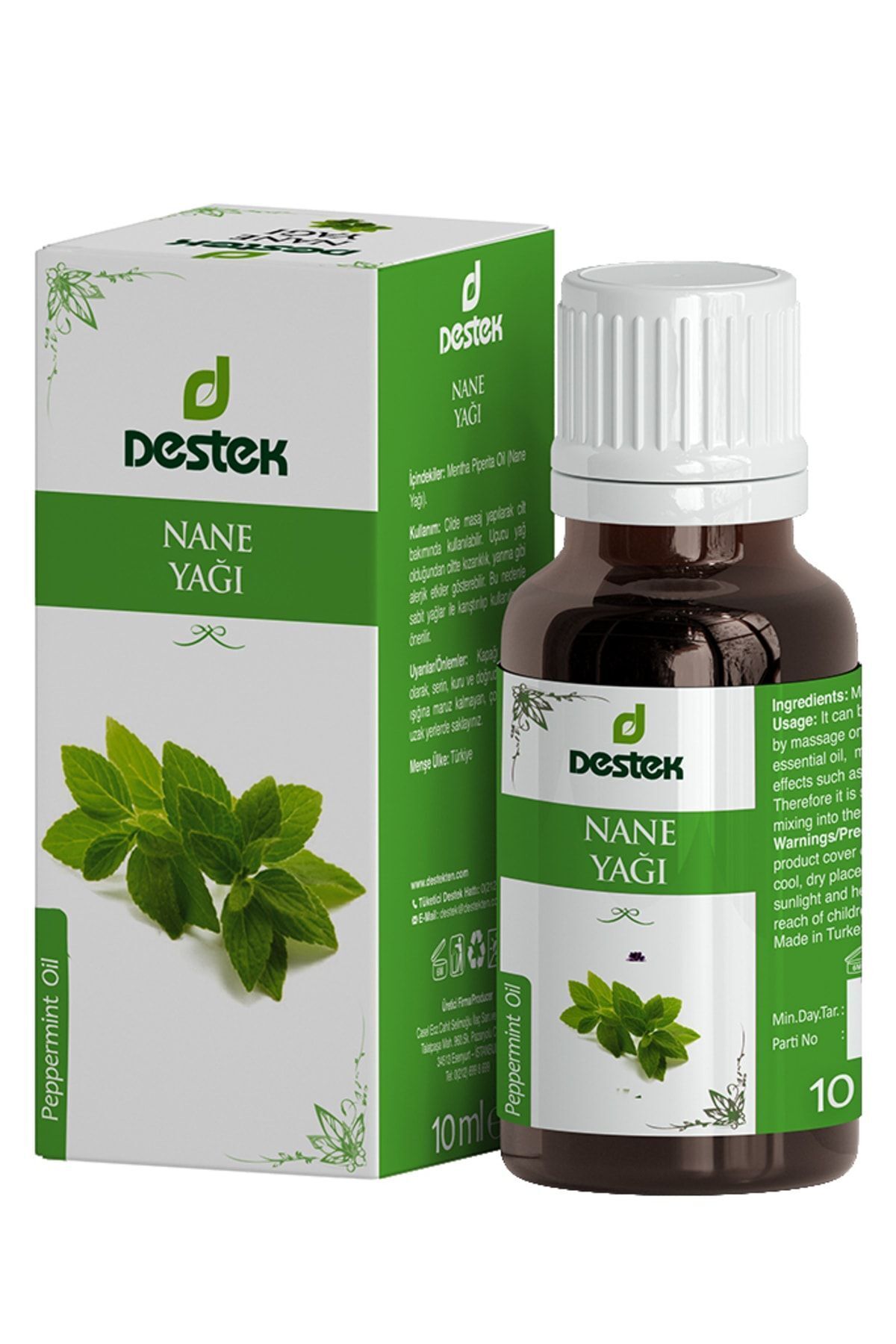Nane Yağı (distile) 10 Ml — 8699649123106 — تصویر 2 از 2