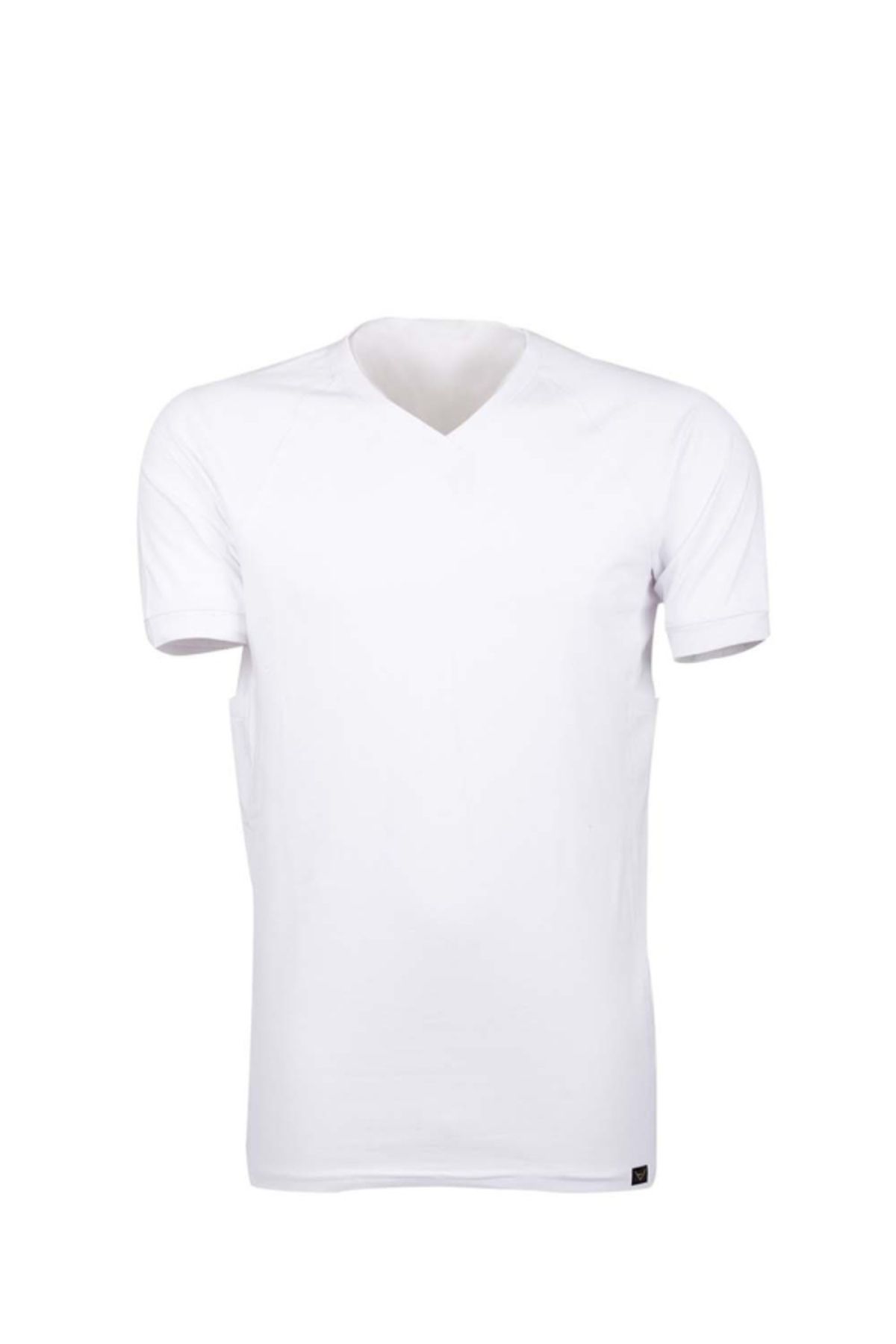 VAV WEAR Taktik Outdoor Günlük Tişört Erkek Kısa Kollu Pamuklu Elastan Esnek Ter Emer TTHIN03