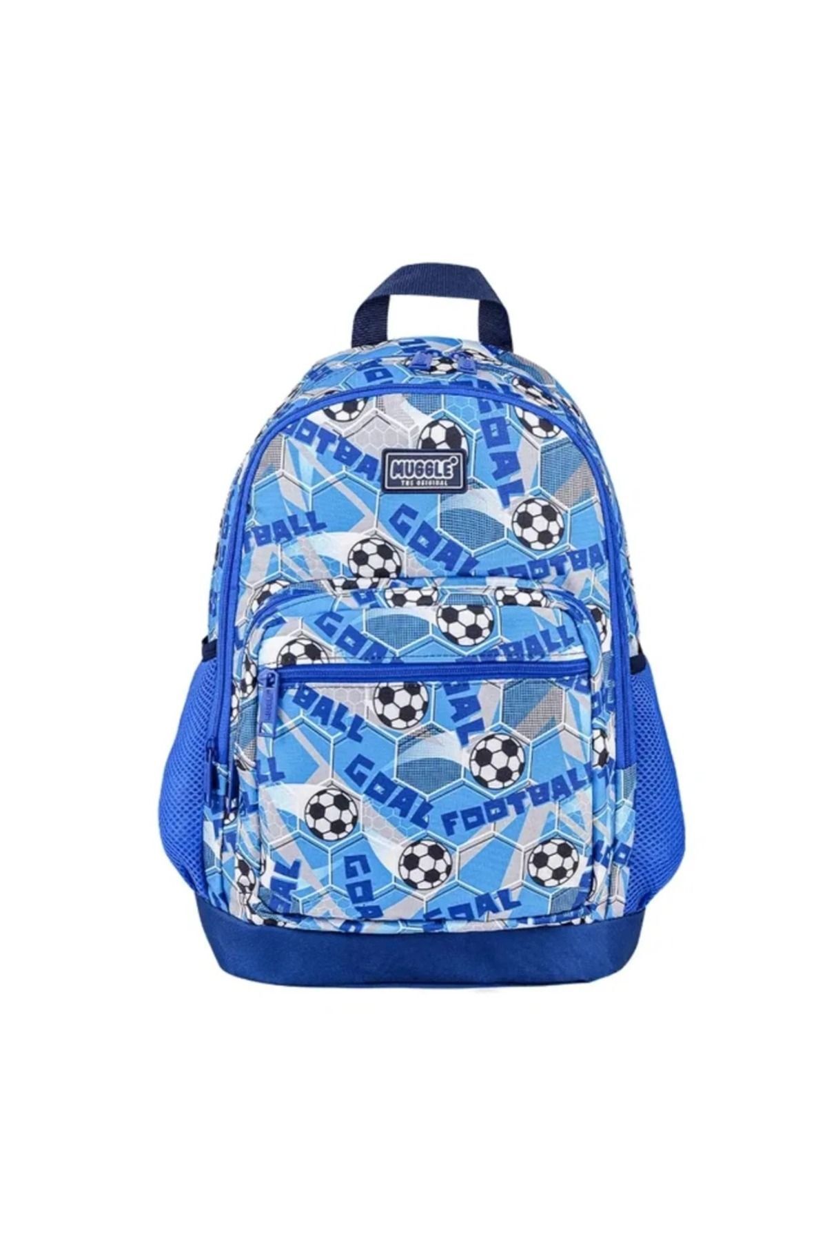 Mikro Kırtasiye ve Oyuncak Dünyası MUGGLE MU-0426 OT-FOOTBALL MAVİ OKUL ÇANTASI