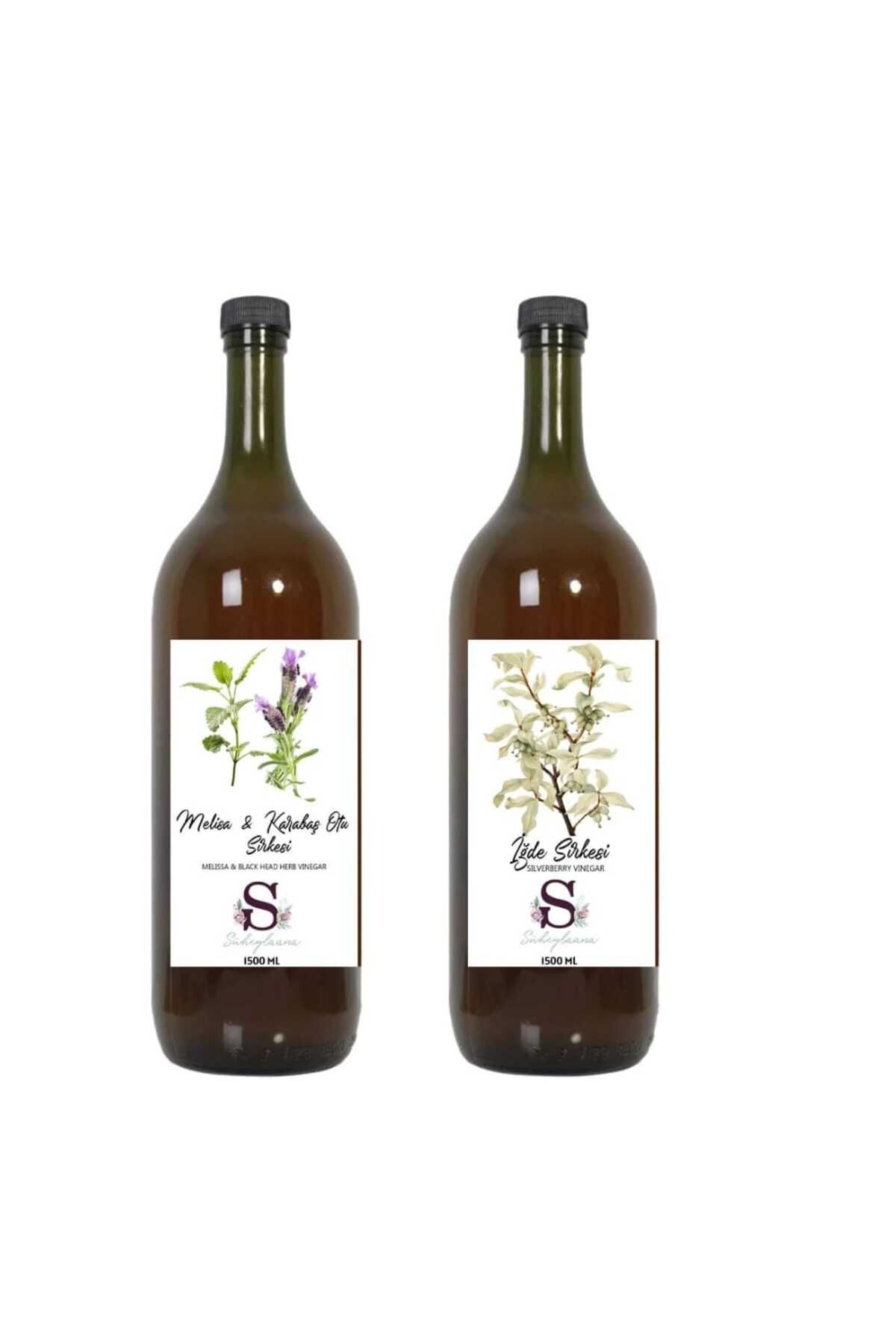 Süheylaana Doğal Melisa & Karabaş Otu Sirkesi 1500 Ml - İğde Sirkesi 1500 Ml